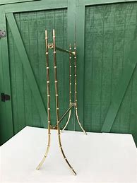 Image result for Brass Free Standing Towel Rack