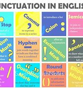 Image result for Different Types of Punctuation