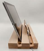 Image result for Wood Stand Holder for Phone or iPad