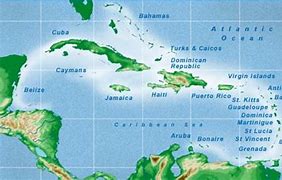 Image result for Interactive Map of Caribbean Islands