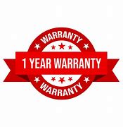 Image result for 1 Year Full Warranty