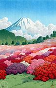 Image result for Mount Fuji Print