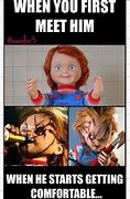 Image result for Babysitting Chucky Memes