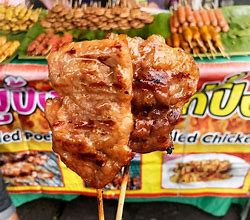 Image result for Thailand Street Food Pork
