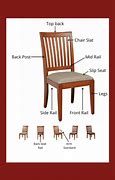 Image result for Dining Room Chair Parts