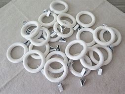 Image result for White Curtain Clips