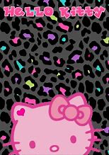 Image result for Hello Kitty Cheetah Print