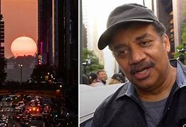 Image result for Manhattanhenge Tyson