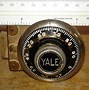 Image result for Antique Combination Yale Safe Lock