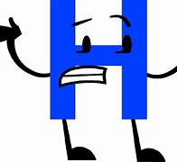 Image result for BFDI Letter H