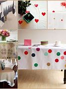 Image result for Plastic Tablecloth Crafts