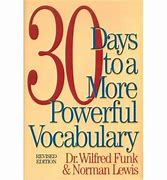 Image result for 30 Days to a More Powerful Vocabulary