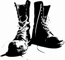 Image result for Combat Boots Silhouette