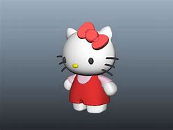 Image result for Hello Kitty 3D Model Free