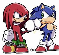 Image result for Sonic Knuckles Best Friend