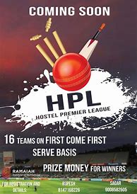 Image result for Cricket Sponsor Poster Design