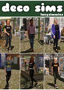 Image result for Sims 4 Deco Sim Models