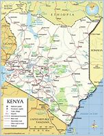 Image result for Kenya Capital Map