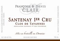 Image result for Francoise Denis Clair Santenay Clos Tavannes