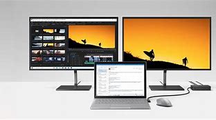 Image result for Computer with Two Monitors