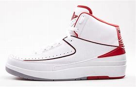 Image result for Jordan 2 Retro Red On Feet