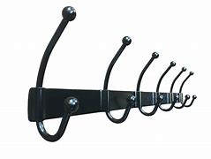Image result for Black Coat Rack Hooks