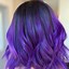 Image result for Purple Dyed Hair Tips