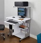 Image result for Modern Computer Desk with Printer Shelf
