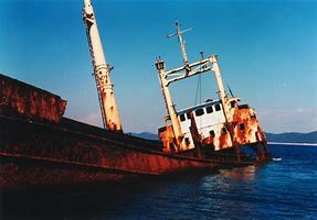 Image result for Mast On Sunk Ship