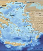 Image result for Aegean Sea Highlighted On Map