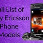 Image result for Sony Ericsson All Model Mobile