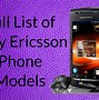 Image result for Model Sony Erricson
