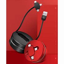 Image result for Retractable Charger Cable