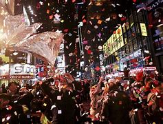 Image result for Times Square New Year Revelers