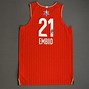 Image result for Joel Embiid Jersey All-Star Pure Black