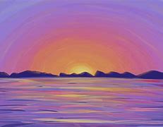 Image result for Ocean Mountain Sunset