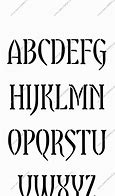 Image result for Gothic Letter Stencils O