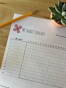 Image result for Customizable Free Habit Tracker Printable