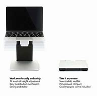 Image result for Adjustable Black Laptop Stand