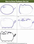 Image result for How to Draw Pusheen Cat