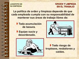 Image result for Orden Y Limpieza En El Trabajo PDF
