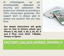 Image result for iPhone 5S Sprint Unlock Code