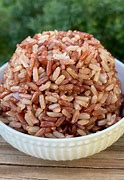 Image result for Red Rice Vs. Brown Rice