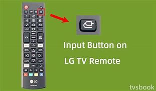Image result for Input Button Og LG TV