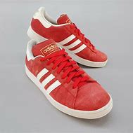 Image result for Adidas Women's Red Suede Tennis Shoes