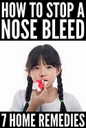 Image result for Nosebleed Treatment
