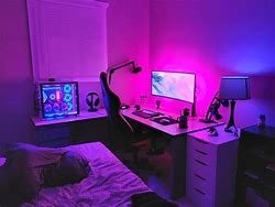 Image result for Gaming Setup for Small Bedroom