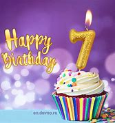 Image result for Birthday Number 7