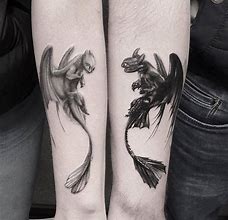 Image result for Dragon Couple Tattoo