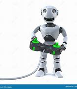 Image result for Robot Playing a Video Game